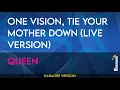 Download Lagu One Vision, Tie Your Mother Down (live Version) - Queen (KARAOKE)