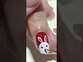 Beautiful nail art rabbit nail art