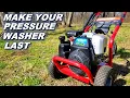 Troybilt pressure washer maintenance