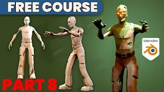 How to Model Characters in Blender (Step-by-Step for Beginners) Part 8