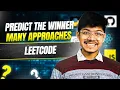 486 Predict the Winner Day 004 Game Theory Recursion Top-Down Bottom Up Optimised DP