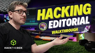 editorial hackthebox tutorial walkthrough for new ethical hackers HTB