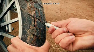 The continually upgraded reXpair Compact Kit  #outdoors #tirerepair #motorcycle #car #rexpair