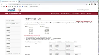 NPTEL - Programming in Java Week-9 Quiz and Assignment Solution 2020