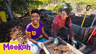 Meekah Cuida da Terra na Horta Comunitária! 🌿🍅| Amigos do Blippi Brasil | Videos Educativos