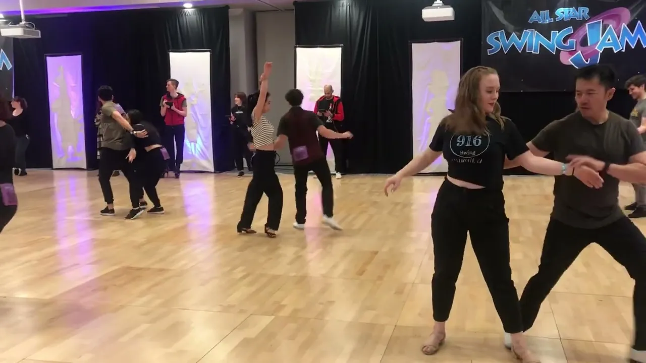 Switch J&J, All Star Swing Jam 2023 - Will Atkinson & Helen Zhou (3/4)