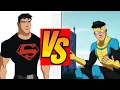 Superboy Young Justice VS Invincible Amazon Prime