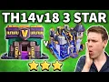 TH18 DESTROYED Easily with STRONGEST TH14 Attack in Clash of Clans