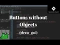 GameMaker Studio 2 Buttons in the GUI Layer no objects