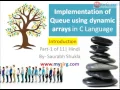 Implementation of Queue using dynamic arrays in C part 1 of 11