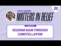 Lagu Matters in Belief (30): Seeking Rain