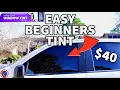 NO GLUE Window Tint for BEGINNERS EASY SIMPLE Installation Static Cling Gila Window Tinting
