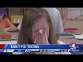 in home flu test fast tracked