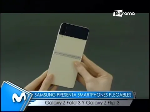 Samsung presenta smartphones plegables Galaxy Z Fold 3 y Galaxy Z Flip 3