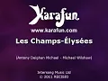 Les Champs-Élysées - Joe Dassin | Karaoke Version | KaraFun