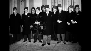 جلالة الملك فاروق في البرلمان 