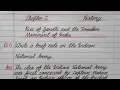 Write a brief note on the Indian National Army Class 10 History Chapter 2 Social Science