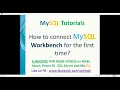 MySQL Tutorials Introduction to workbench in mysql What is mysql workbench
