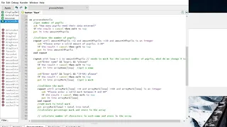 Livecode Completion - Running total and Average