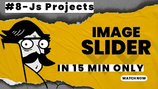 Build an Image Slider with HTML CSS JavaScript Beginner JavaScript Project Tutorial