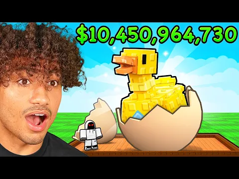 Video Thumbnail: Spending $8,492,739 For The GOLDEN GOOSE In Grow A Garden..