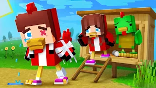 JJ Chicken, No Way Home - Sad Story - Maizen Minecraft Animation