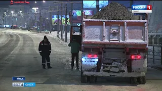 В Омске испытали на прочность Комсомольский мост