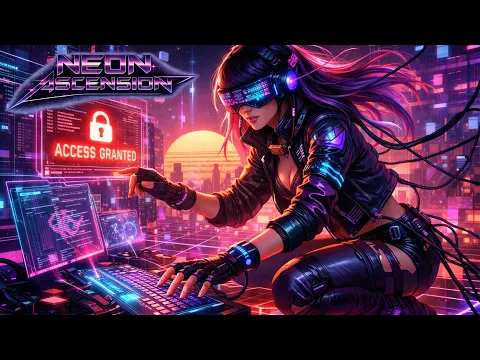 Neon Ascension | Dark Synthwave | Epic Cyberpunk Ambient