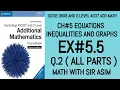 Additional Math IGCSE 0606 and O levels 4037 Ch Ex 5 5 Q 2 Lecture 267