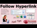 Open Websites Documents Folders Email More Using FollowHyperlink Command in Microsoft Access VBA