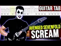 Download Lagu 【AVENGED SEVENFOLD】[ Scream ] cover by Masuka | LESSON | GUITAR TAB