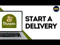 How To Start a Delivery Order on Panera Bread