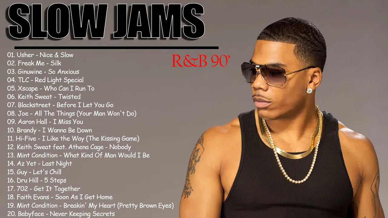 SLOW JAMS R&B 90' BEST SONG - Keith Sweat, Aaron Hall, Blackstreet, Faith Evans & MORE