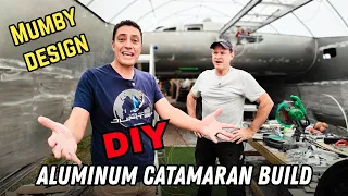DIY ALUMINUM CATAMARAN BUILD – Mumby design