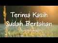 Download Lagu Ghea Indrawari - Terima Kasih Sudah Bertahan (Lirik)