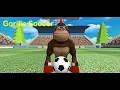 Gorilla soccer on a NUTTSHELL