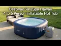 Bestway SaluSpa Hawaii 4 to 6 Person Inflatable Hot Tub - Review