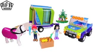 Lego Friends 41371 | Mias Pferdetransporter | Lego Speed Build Review