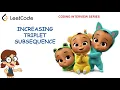 Increasing Triplet Subsequence - Leetcode medium question