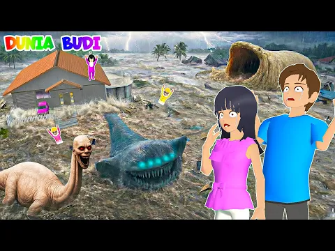 Video Thumbnail: Yuta Mio Panik Kota Sakura BANJIR BESAR😱 Sampai Muncul Monster Laut GIGAS Bloop, Megalodon, EL maja