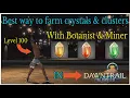 How to farm crystals clusters in Dawntrail