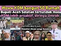 Lagu Goosebumps! The enthusiasm of Acehnese and Sumatran residents welcomed KDM, who built 50 houses./...