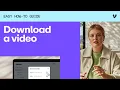 How to download a on Vimeo