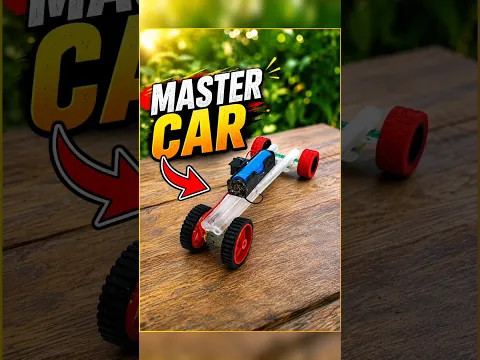 monster car at home with || DC motor car || #shorts