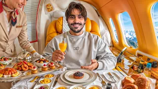 Air France Business Class Experience (I Ordered Everything) 🤯🇫🇷