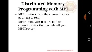 7 Distributed Memory Programming with MPI
