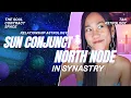 You belong with me Sun conjunct north node in Synastry