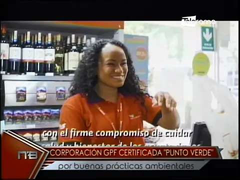 Corporación GPF certifica Punto Verde por buenas prácticas ambientales