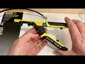 Klein Tools RG6 Coaxial Cable Compression Crimper Tool with Extended Reach