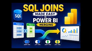 SQL Joins Merge in Power BI Made Easy INNER LEFT RIGHT FULL JOIN Power BI Tutorial
